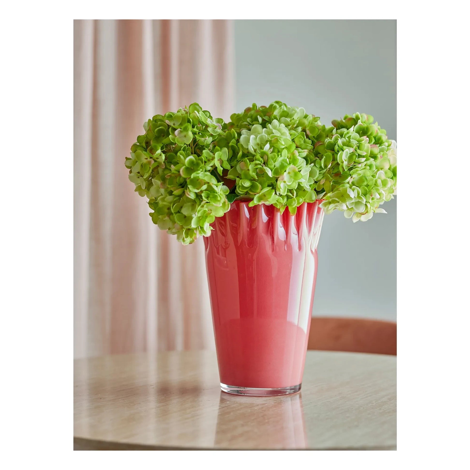 Bloomingville - Janine glass vase | Coral