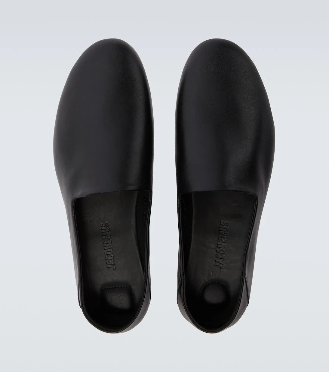 Jacquemus - Leather slip-on shoes