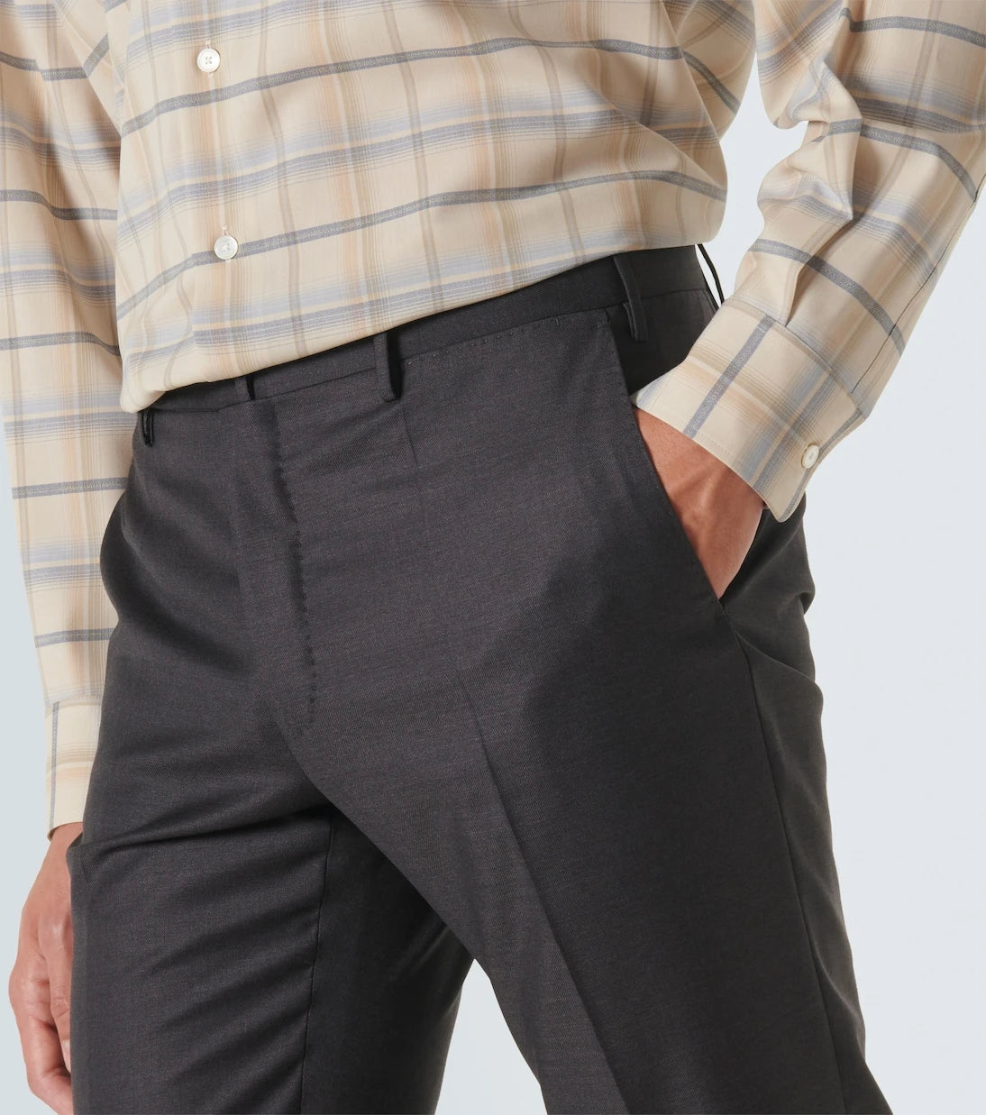 Slowear - Virgin wool tapered pants