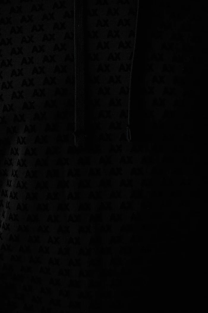 Armani Exchange капüşonlu erkek pamuklu sweatshirt