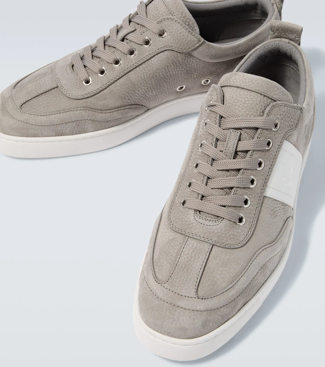 Christian Louboutin - Retero leather sneakers