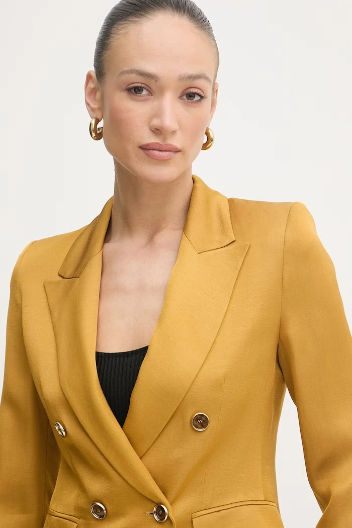 Marella Çift Düğmeli Kadın Viskon Blazer CHARME