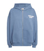 Adanola Multi Organic Cotton Bold Logo Zip-Up Hoodie