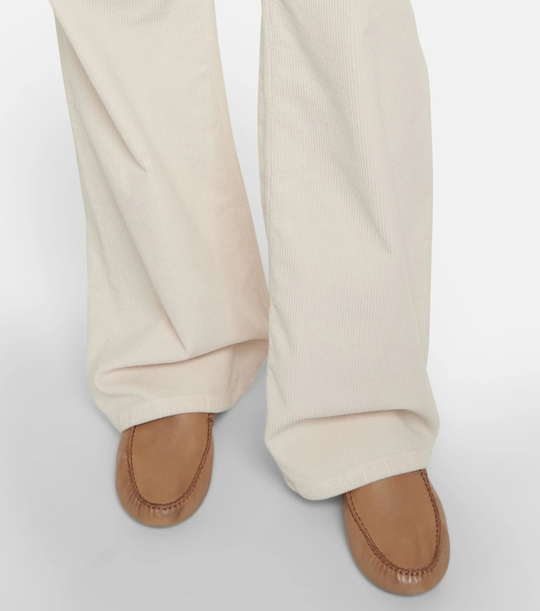 The Row - Lucca leather loafers