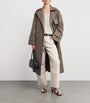 Stylein Brown Cotton-Blend Siena Trench Coat