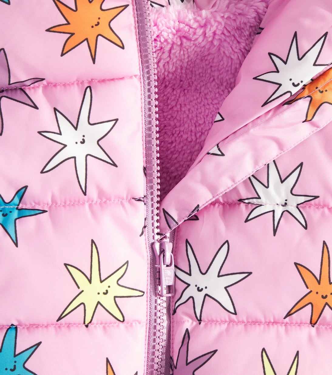 Stella McCartney Kids - جاكيت منفوخ مطبوع للأطفال