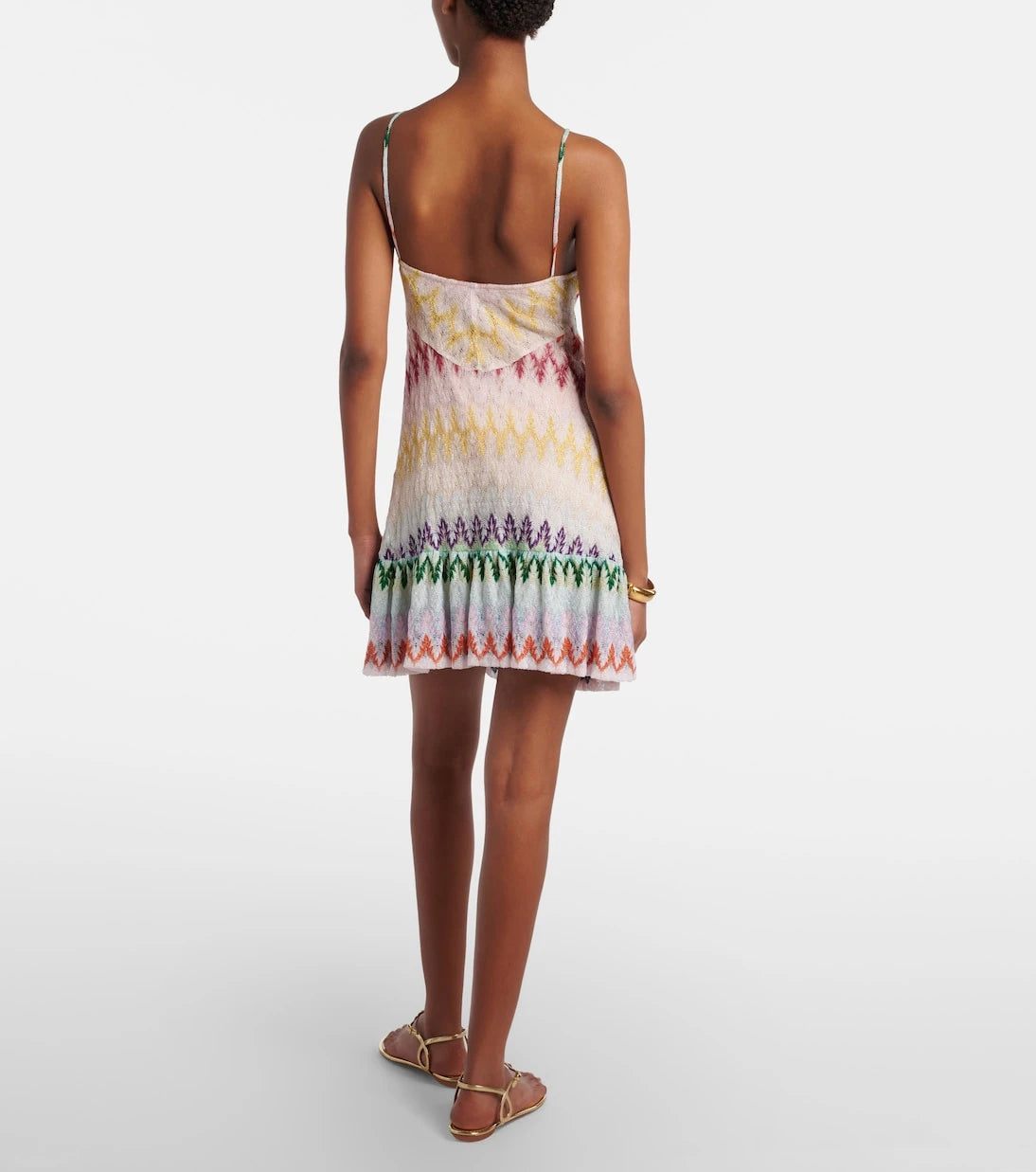 Missoni - فستان قصير لاميه