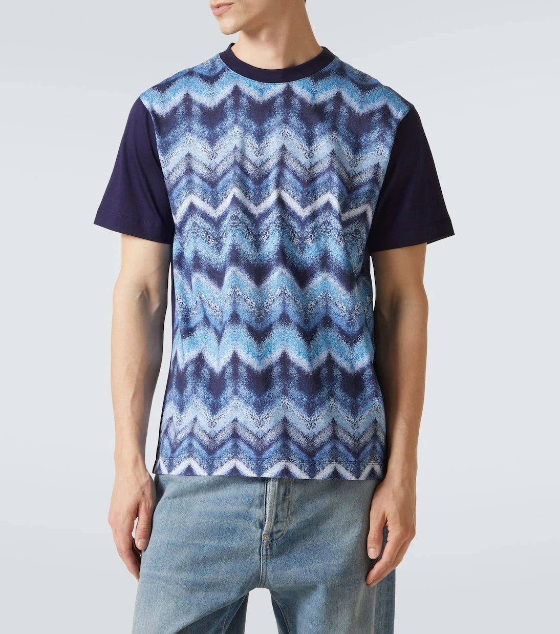Missoni - Zigzag printed cotton jersey T-shirt