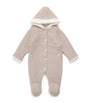 Tartine et Chocolat Cotton-Wool-Cashmere Hooded All-In-One (1-18 Months)