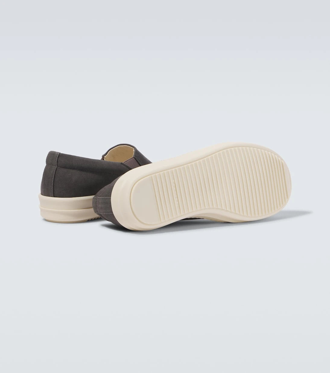 Rick Owens - Boat denim slip-on sneakers