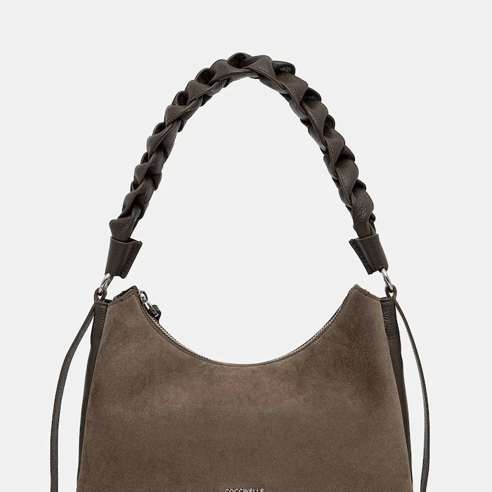 Coccinelle Kadın Süet Hobo Çanta BOHEME SUEDE BIMATERIAL