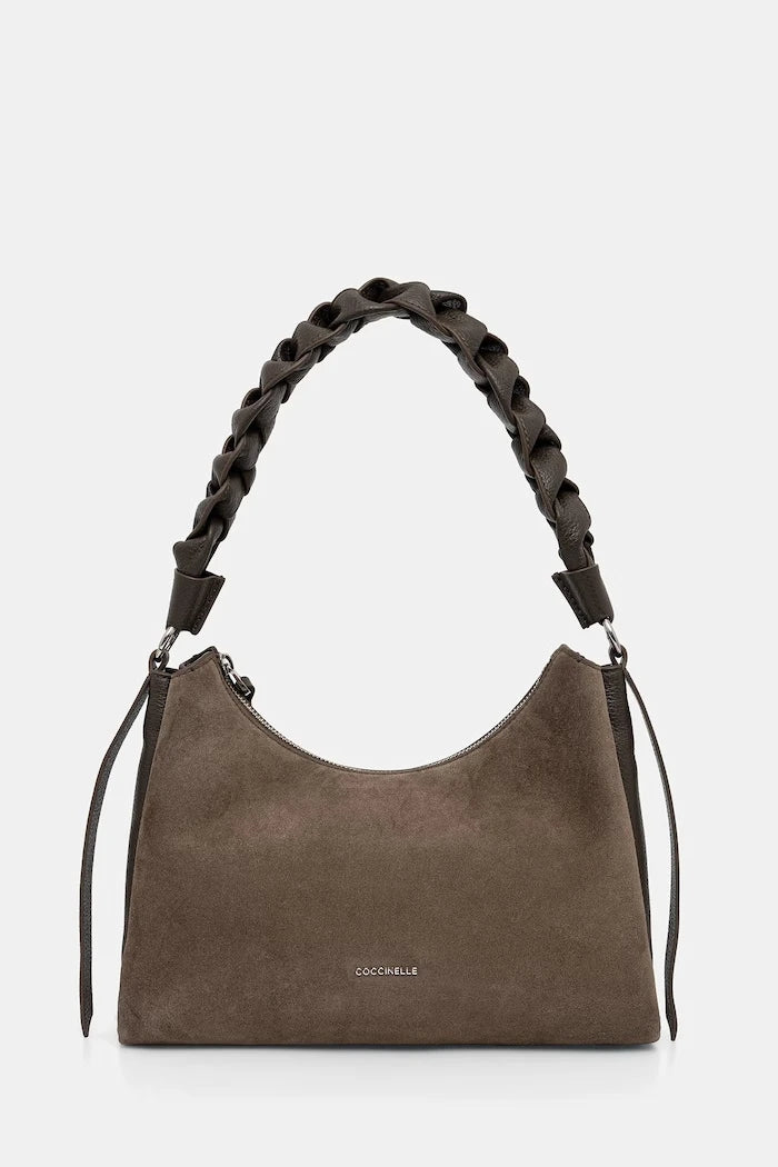Coccinelle Kadın Süet Hobo Çanta BOHEME SUEDE BIMATERIAL