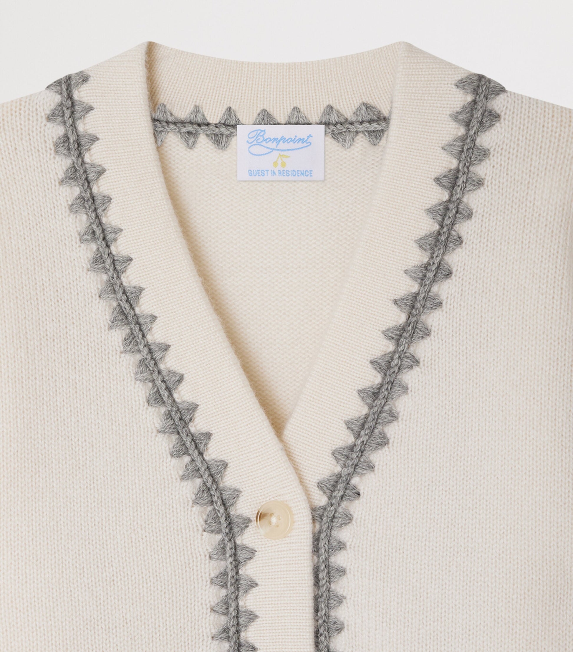 Bonpoint x Guest In Residence Cashmere Lyndon Cardigan (4-8 Years)