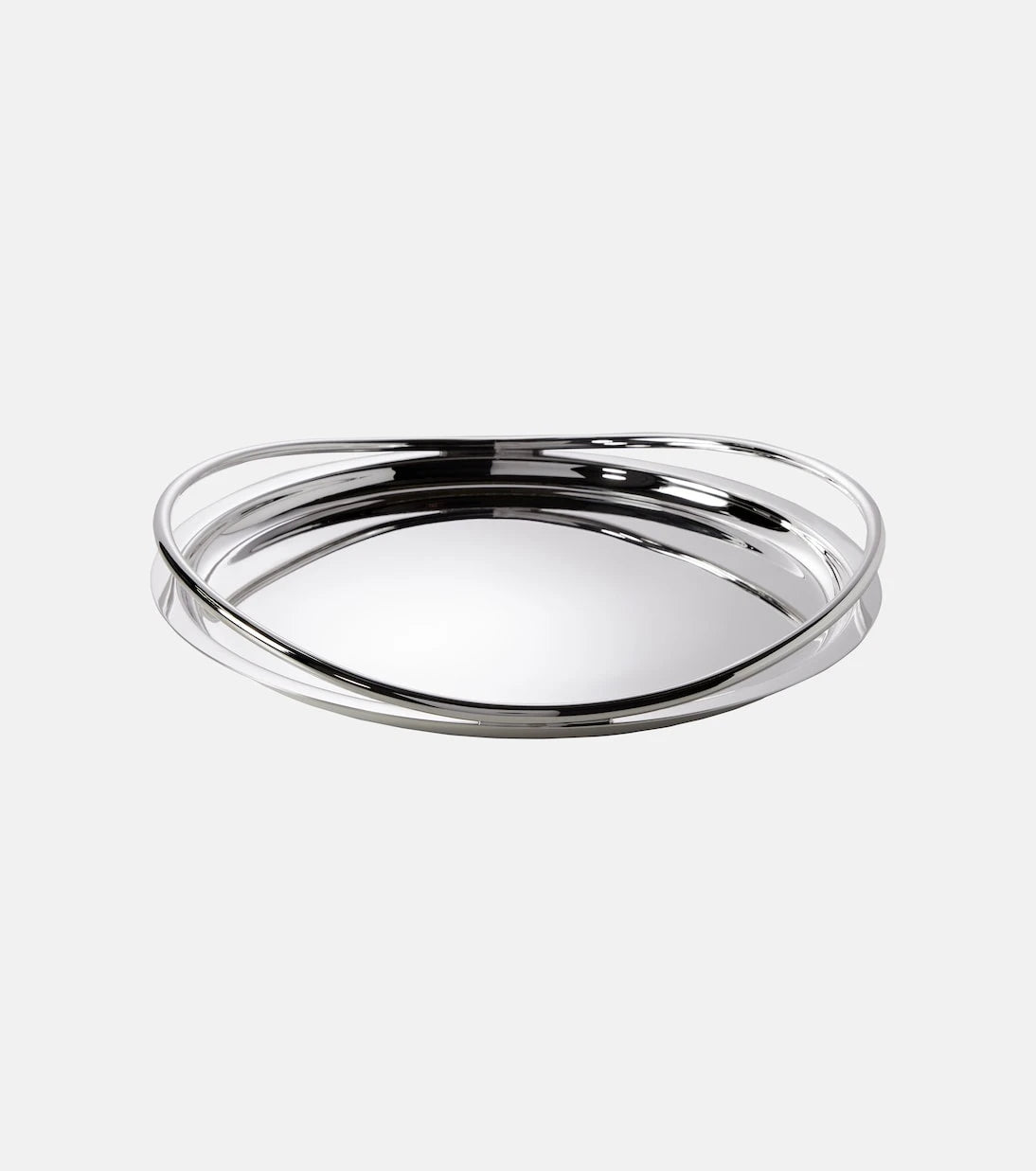 Christofle - Vertigo silver-plated tray by Andrée Putman
