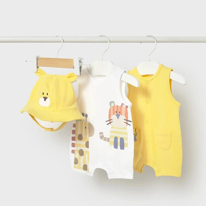 Бебешки къс гащеризон Mayoral Newborn (2 броя)