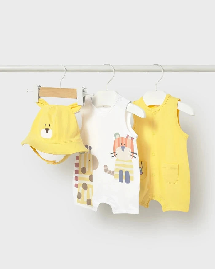 Mayoral Newborn Bebek Kısa Tulum (2 Adet)