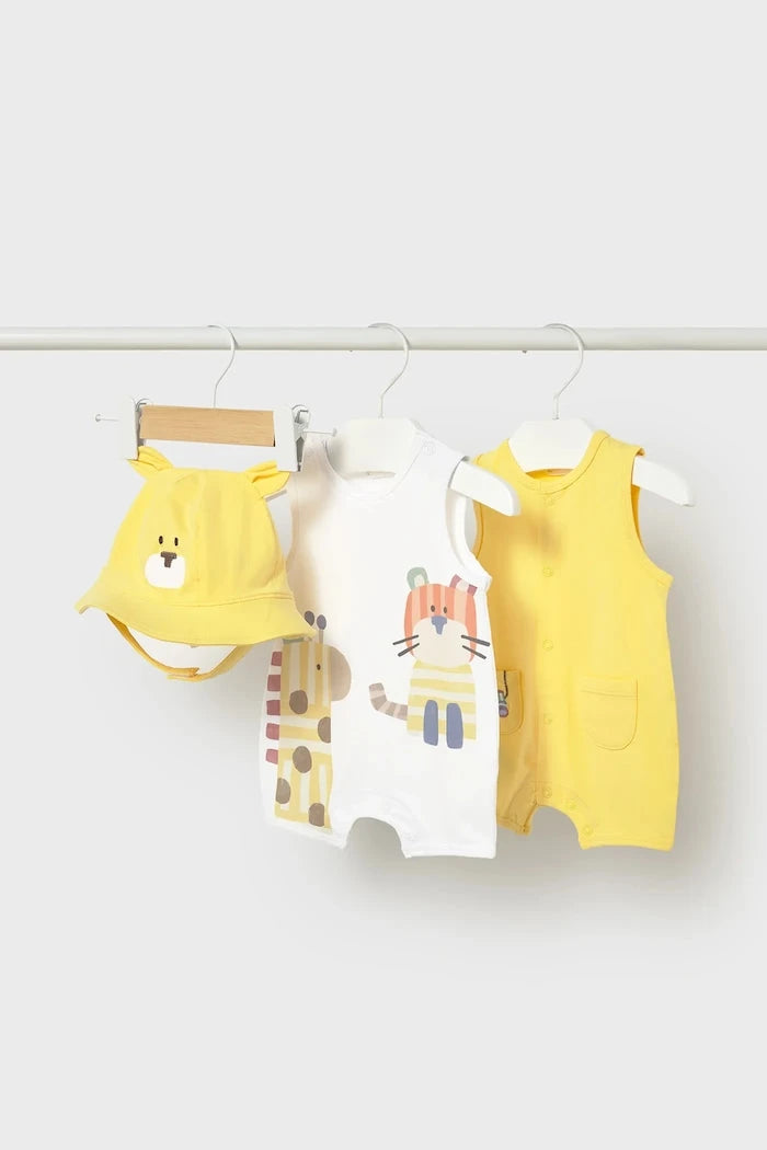 Бебешки къс гащеризон Mayoral Newborn (2 броя)