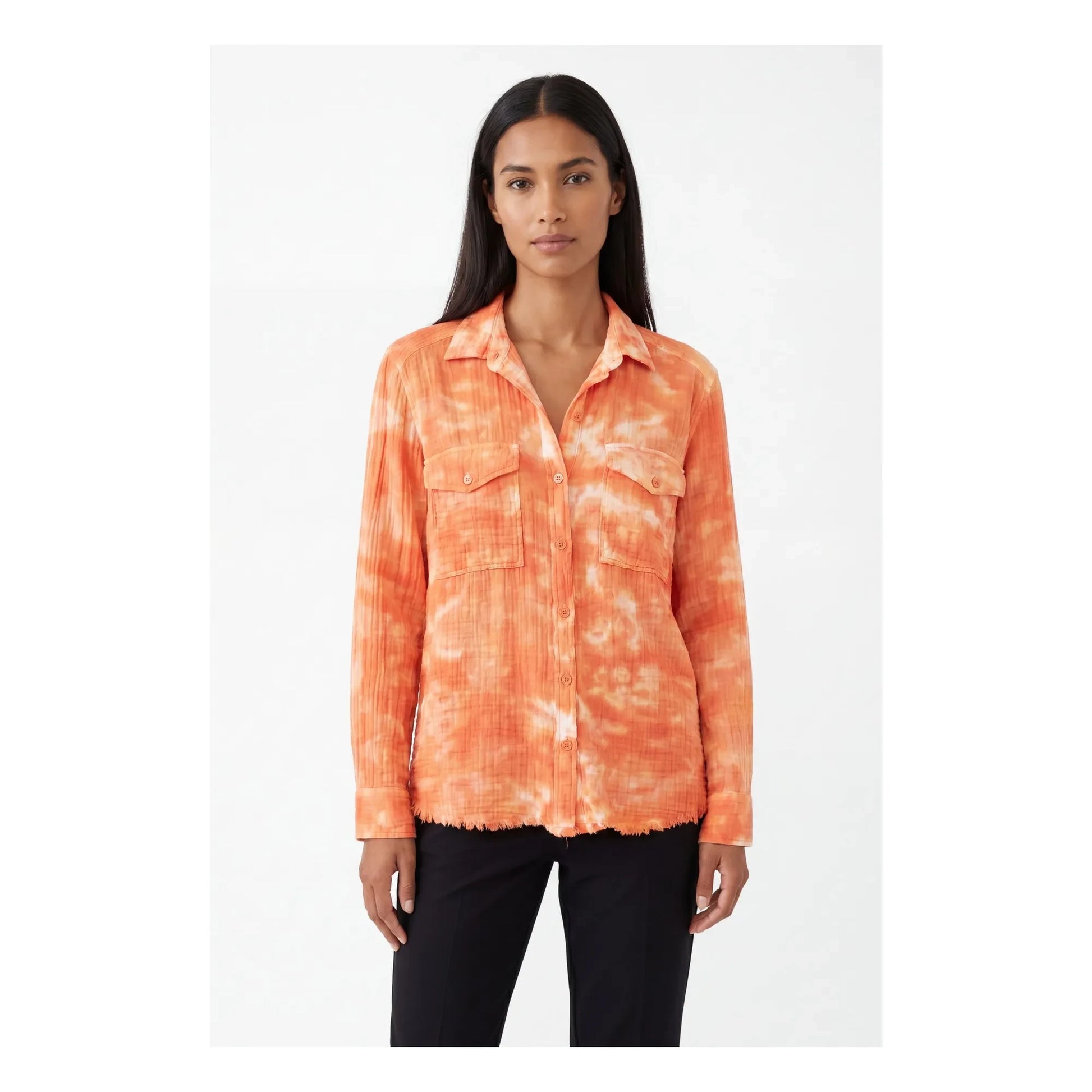 Xirena - Carol Coton shirt | Sunset