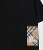 Burberry Kids Cotton Check-Patch T-Shirt (6-24 Months)