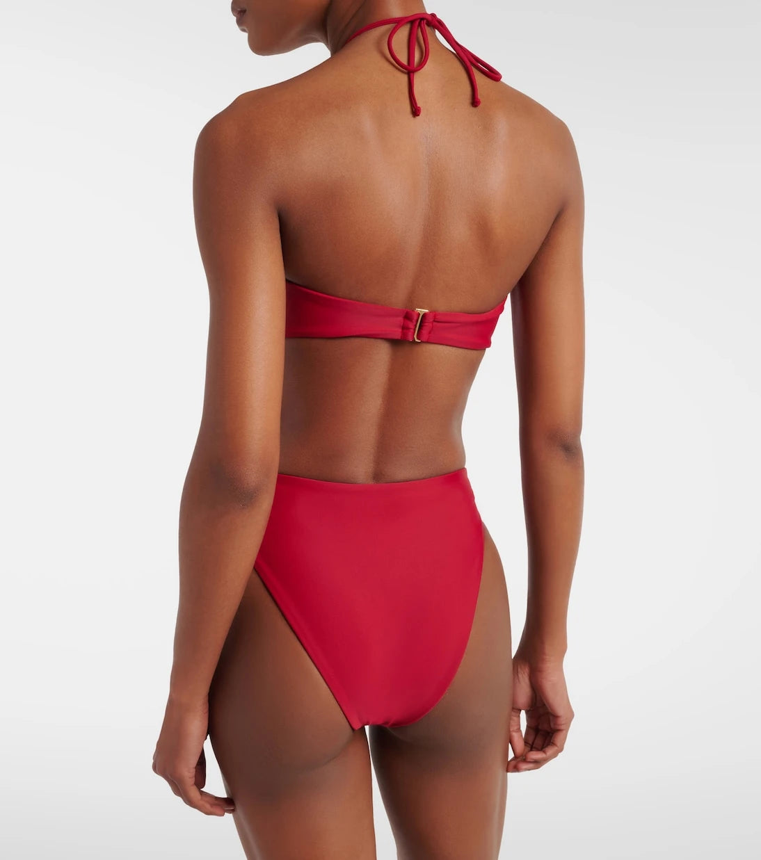 Jade Swim - Zoe ruched bikini top