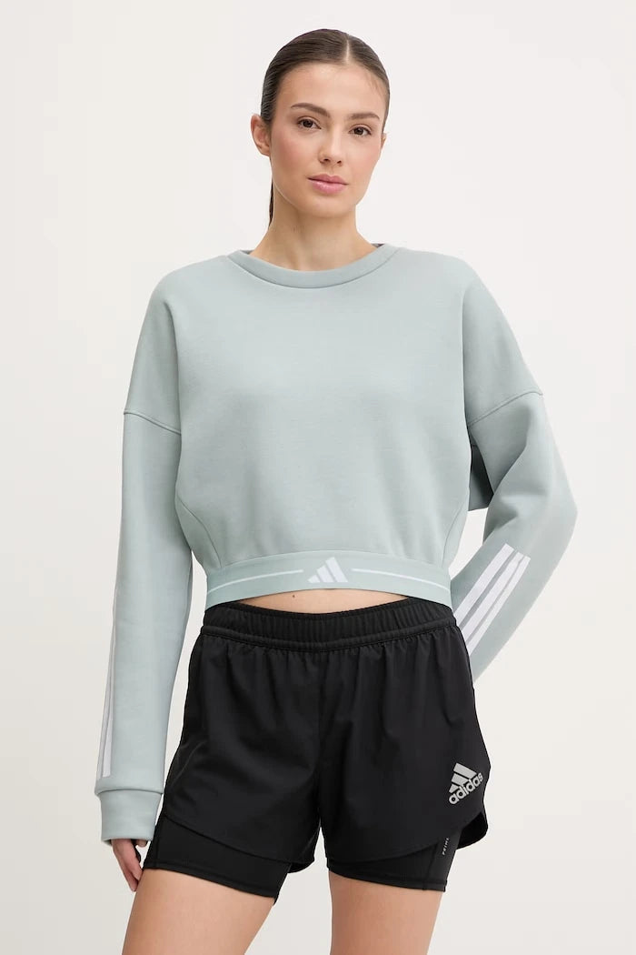 Суичър за трениране adidas Performance Hyperglam