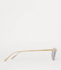 Ivory Whirl Cat Eye Sunglasses