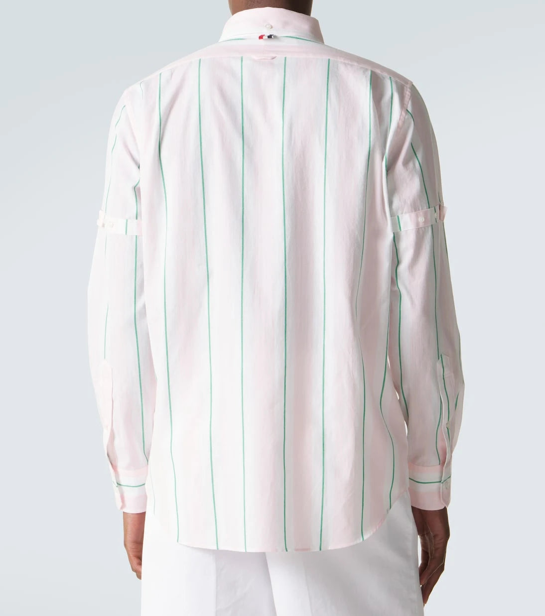 Thom Browne - Striped cotton shirt