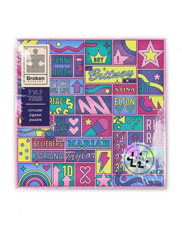 Luckies of London Broken Records 200 Parça Puzzle