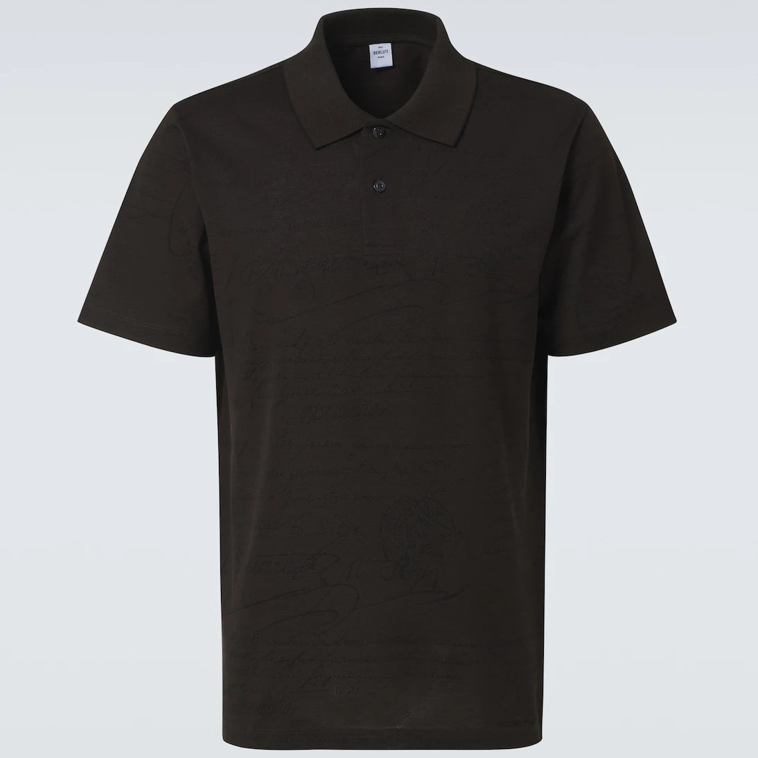 Berluti - Scritto cotton piqué polo shirt