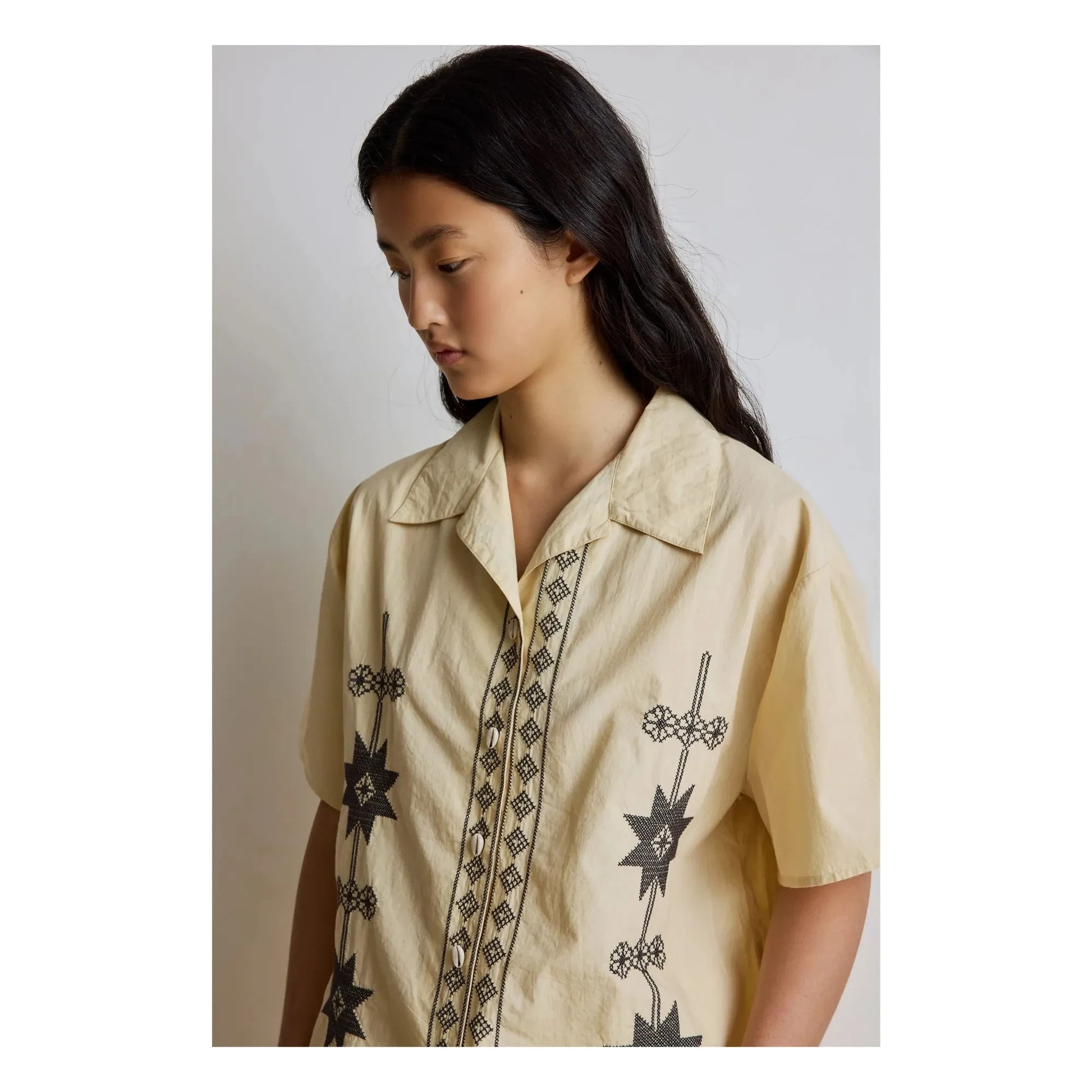 Hod - Claire Coton shirt | Champagne