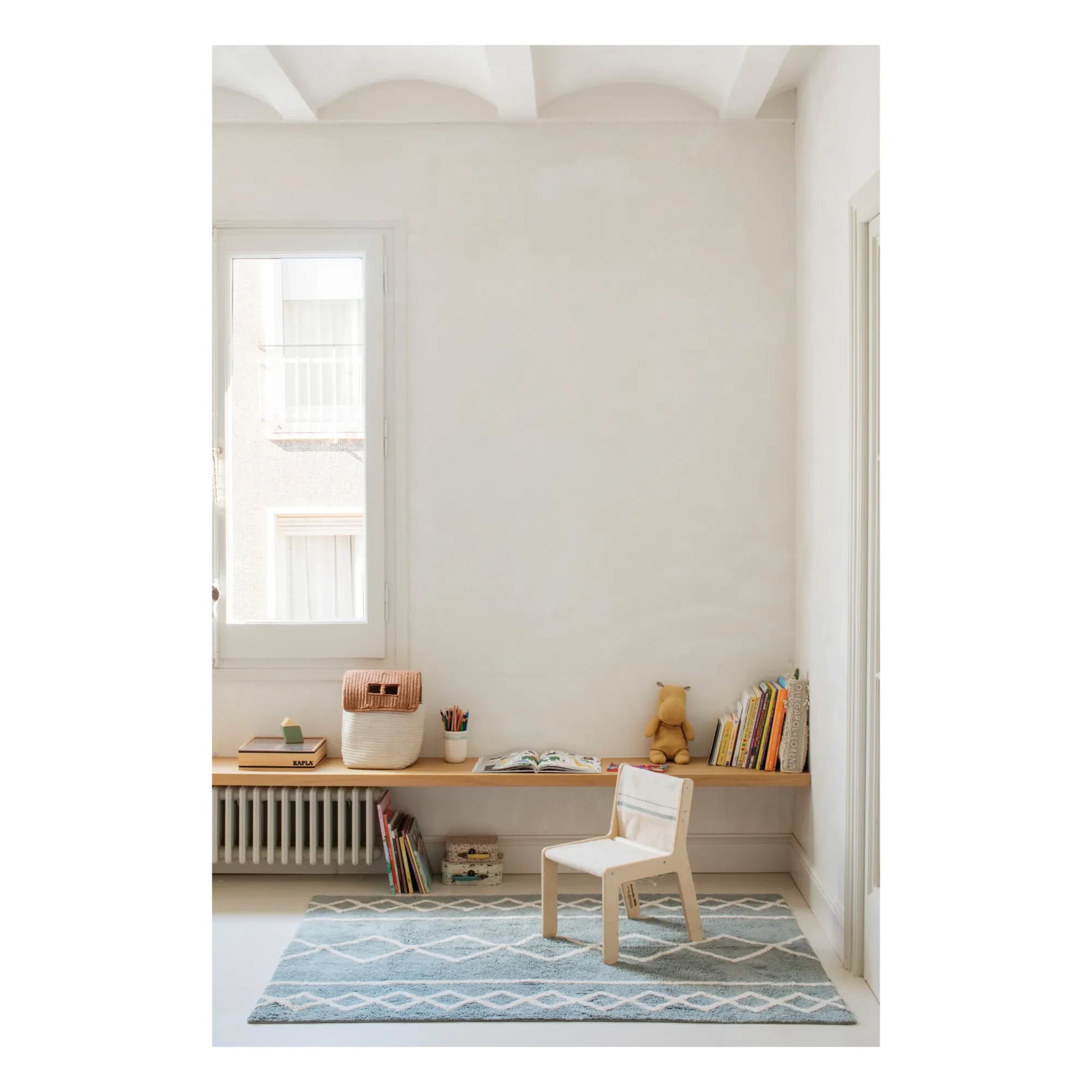 Lorena Canals - Removable Birch Chair Sillita | Pale blue