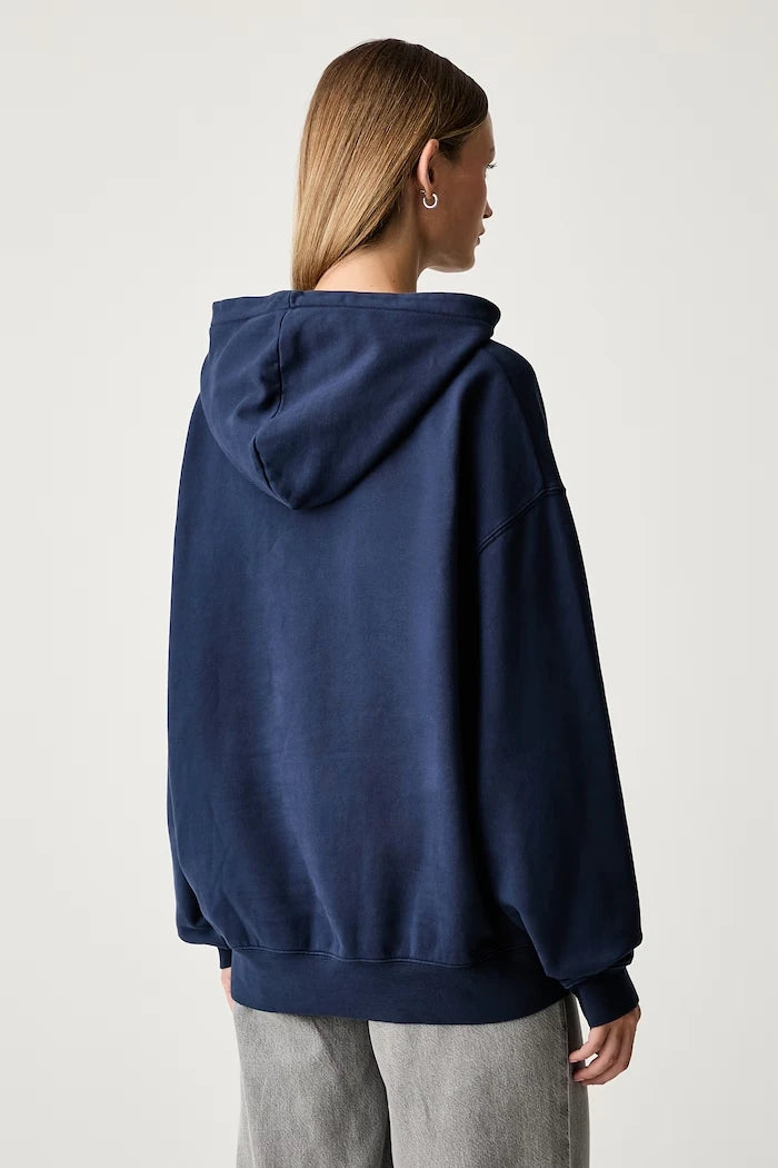 Pamuklu Kadın Kapüşonlu Sweatshirt