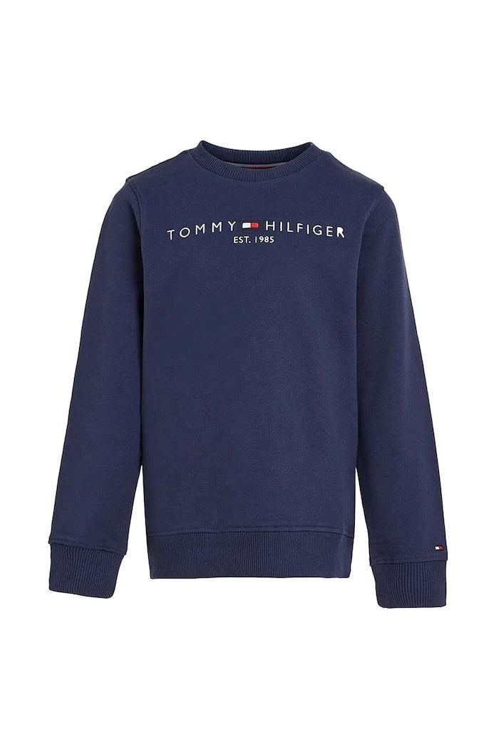 Tommy Hilfiger Çocuk Pamuklu Sweatshirt