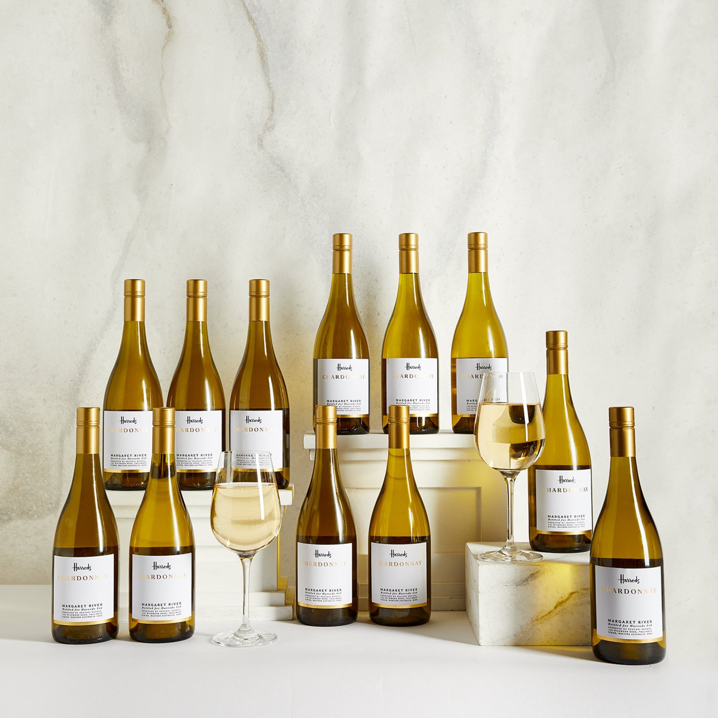 Margaret River Chardonnay Wine Case (12 Bottles) - Margaret River, Western Australia