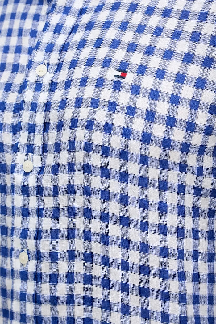 Tommy Hilfiger риза мъжка от лен
