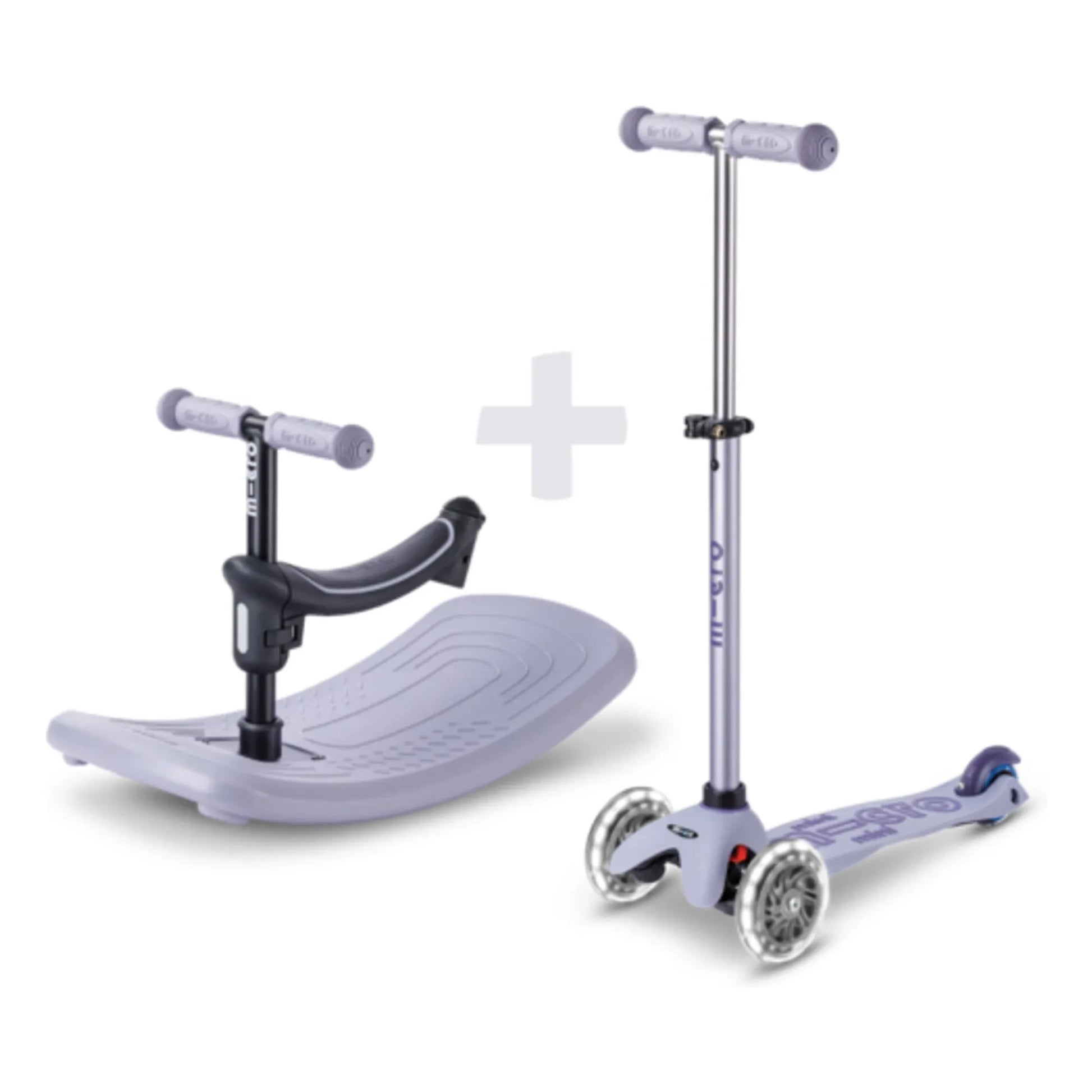 Micro - Rock&amp;Go LED scooter | Lavender