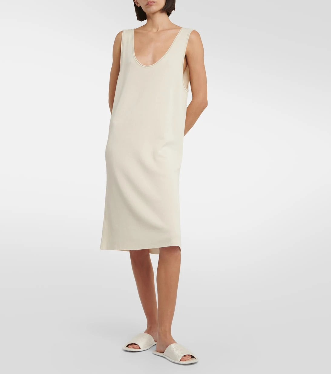 The Row - Garfield silk midi dress
