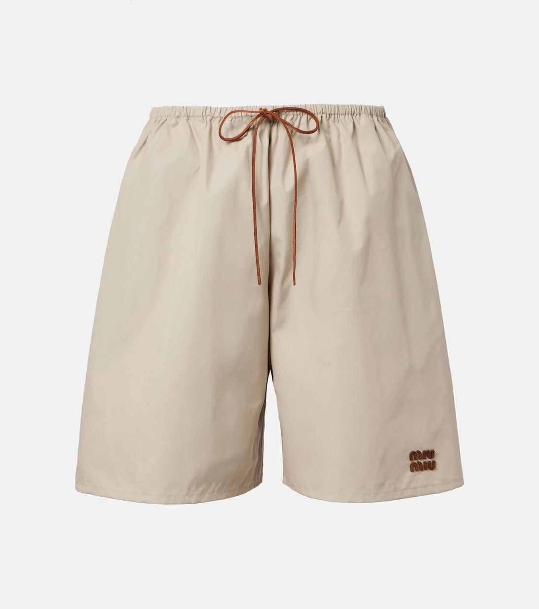 Miu Miu - Cotton-blend Bermuda shorts