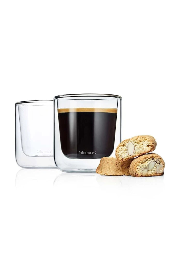 Комплект чаши Blomus Nero 200 ml (2 броя)