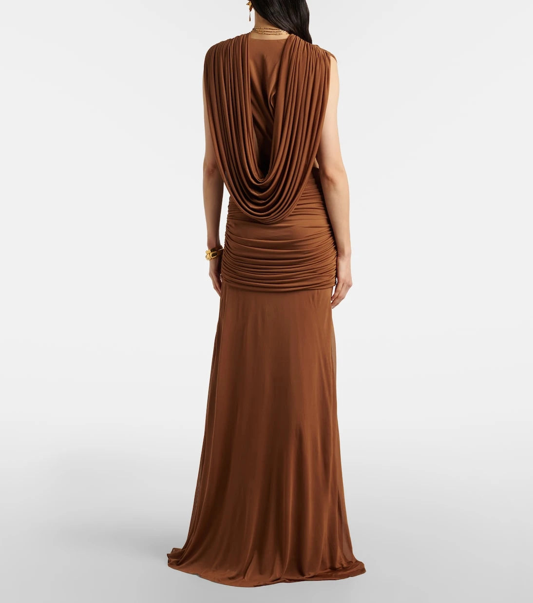 Christopher Esber - Ripple draped jersey gown