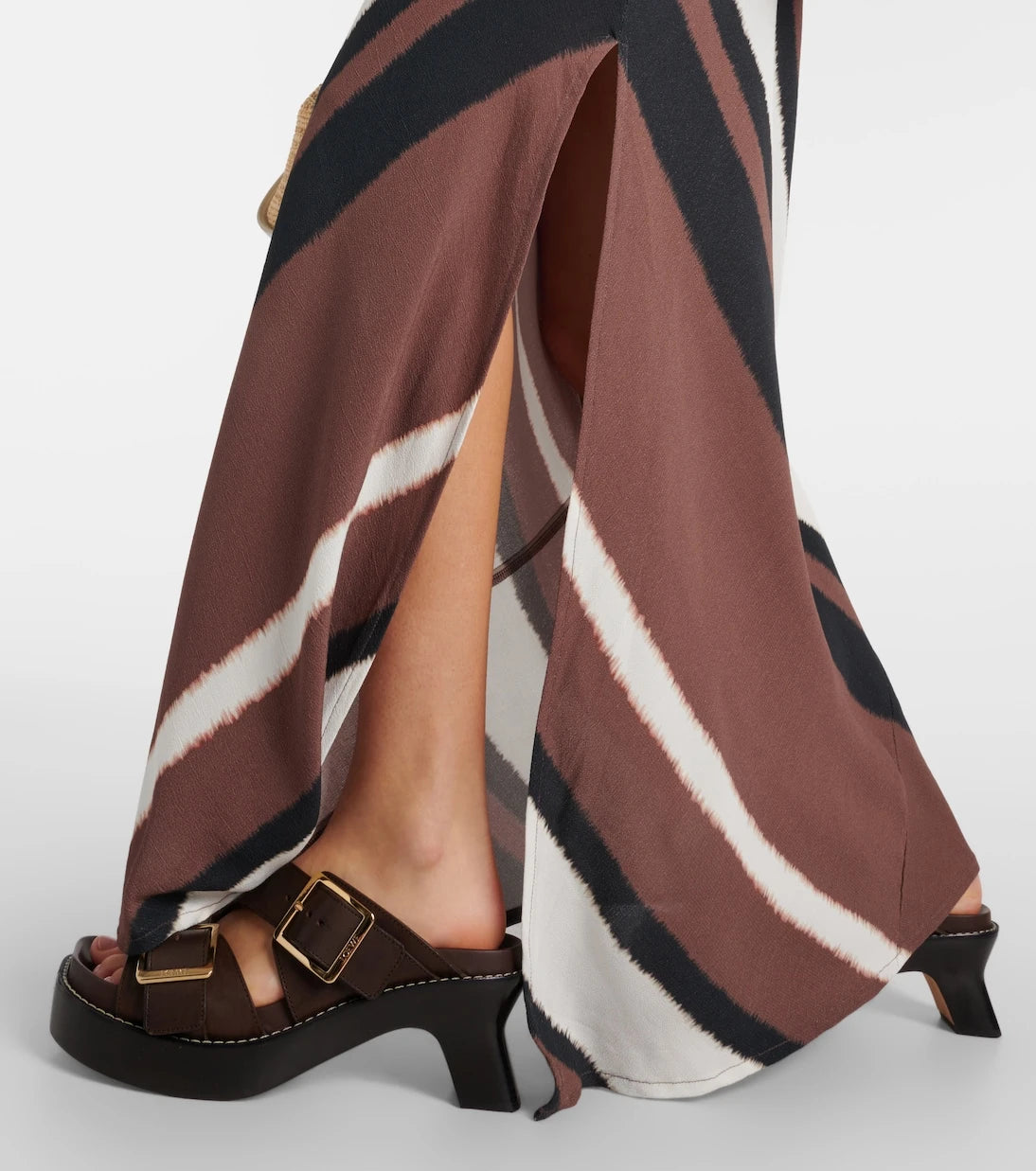 Faithfull - Da Costa striped maxi dress