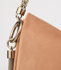 Jimmy Choo Suede Callie Flap Shoulder Bag