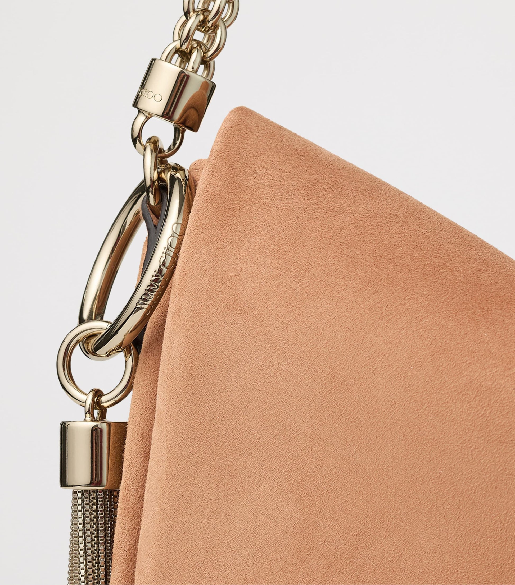 Jimmy Choo Suede Callie Flap Shoulder Bag