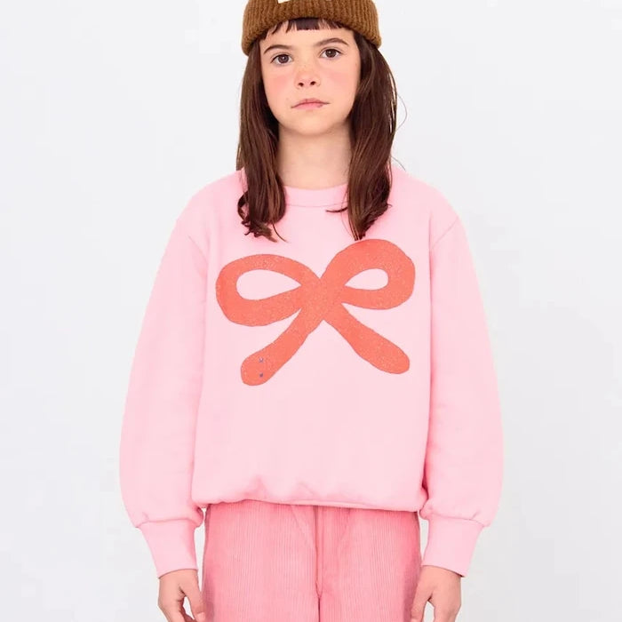 Детски памучен суичър Tinycottons WORM GRAPHIC SWEATSHIRT