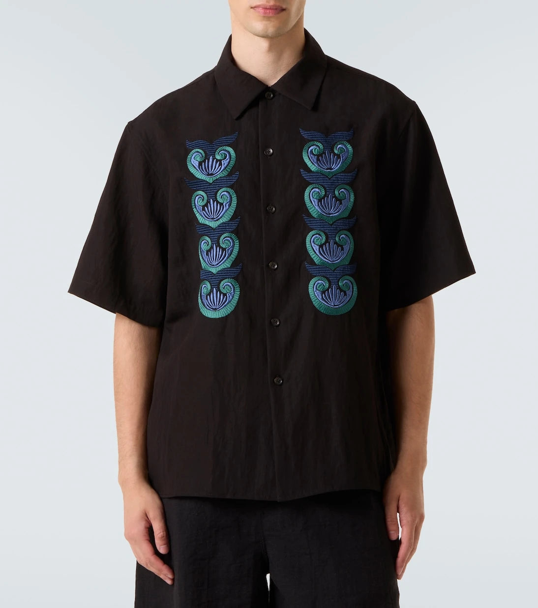 Commas - Embroidered shirt