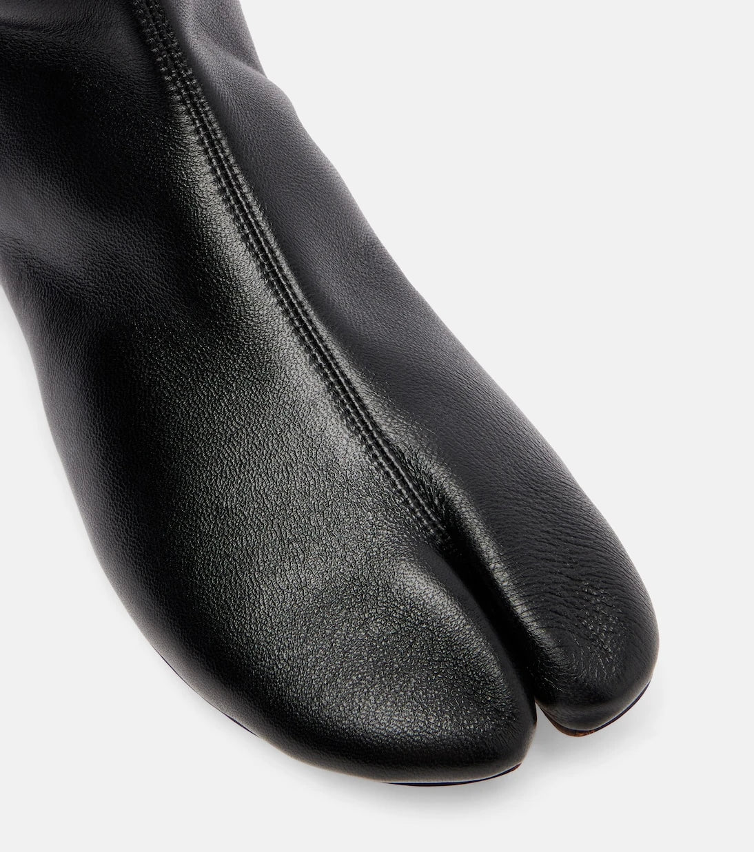 Christen - Tabi leather knee-high boots