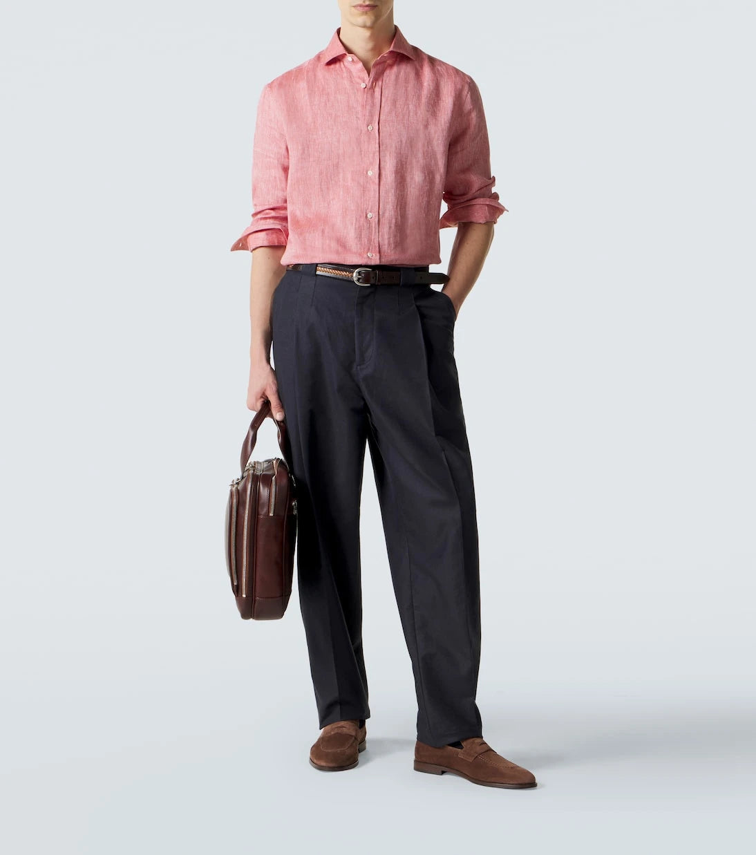 Brunello Cucinelli - Suede penny loafers