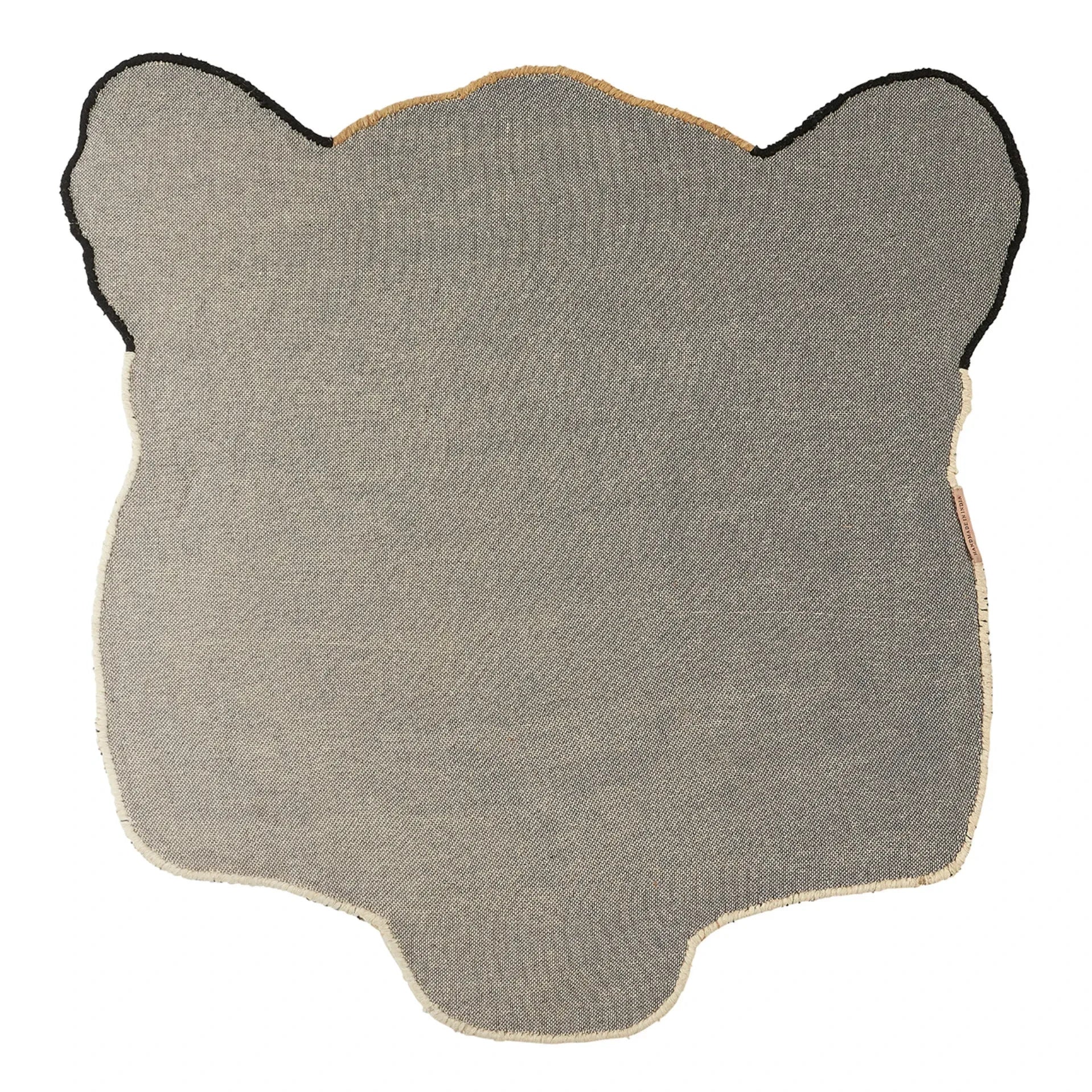 Doing Goods - Rajah Tiger Head Rug | Sand