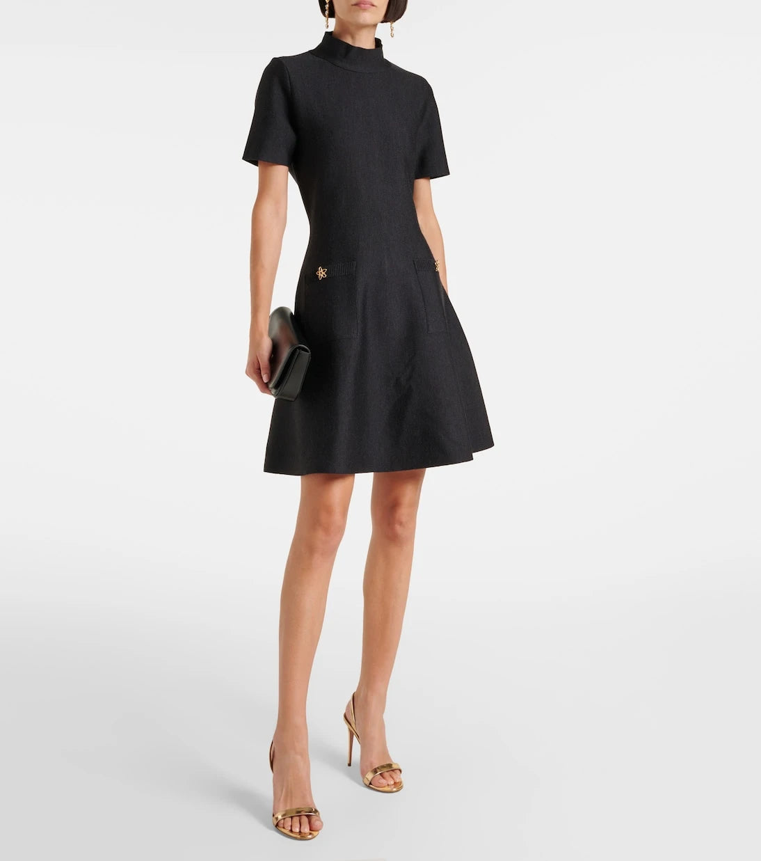 Oscar de la Renta - Wool-blend minidress