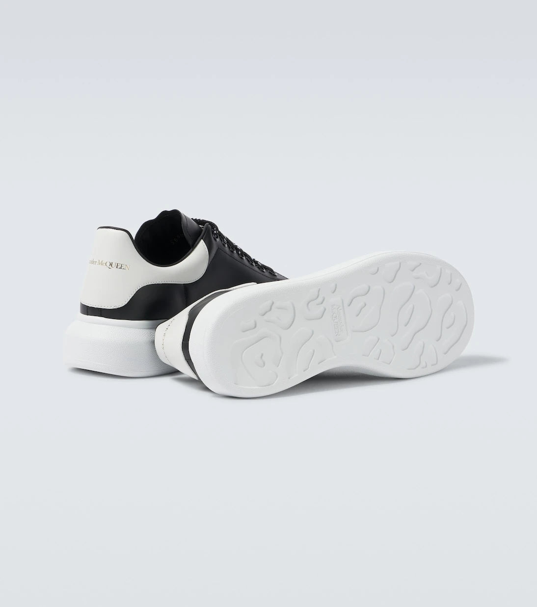 McQueen - Oversized leather sneakers